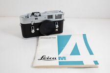 Leica M4 Chrome Leitz Wetzlar 1969 rangefinder 35mm made in Germany usato  Firenze