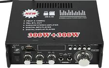 Amplificador de áudio 300W amplificador de potência BT controle remoto sem fio mini pequeno am... comprar usado  Enviando para Brazil