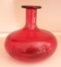 Vaso rosso bombato usato  Toirano