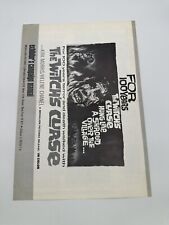 OG THE WITCH'S MALSE (1962) MANUAL DE CAMPAÑA DEL EXPOSITOR libro de prensa película de terror segunda mano  Embacar hacia Argentina