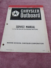 Chrysler antique outboard for sale  Altadena