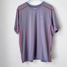 ARCTERYX Accelero Comp Mens T-Shirt Sz LARGE Gray Tee Short Sleeve Hiking Active for sale  Shipping to South Africa