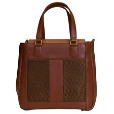 Spice Brown Custom Leather Handbag for InogenOneG3 Portable Oxygen Concentrator, used for sale  Shipping to South Africa