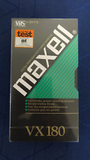 Maxell 180 videokassette gebraucht kaufen  Aalen