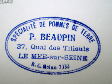 Antique potato stamp d'occasion  Expédié en Belgium