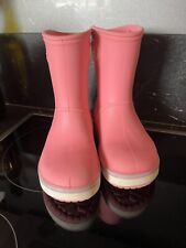 Pink crocs kids for sale  ABERDEEN