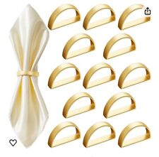 Gold napkin rings for sale  Jackson