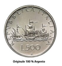 500 lire argento usato  Milano