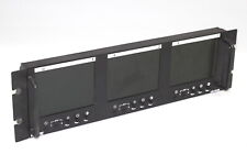 Usado, TV One LM-563R Triple Three 5 "pulgadas LCD Monitor Display Rack Mount # 2 segunda mano  Embacar hacia Argentina