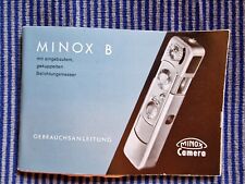 Minox gebrauchsanleitung 11 gebraucht kaufen  Hohenwart, Eutingen