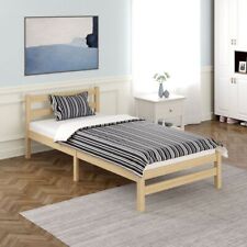 Single Bed Frame, Solid Pine Wood 3ft Bed for Kid Bedroom Furniture for sale  Shipping to South Africa