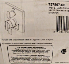 Delta T27867-SS Ara 17 Series válvula balanceada de pressão acabamento brilho aço inoxidável, usado comprar usado  Enviando para Brazil