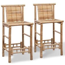 Bamboo bar stools for sale  SOUTHALL