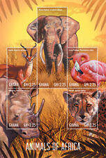 Usado, Gana 2013 - Animais da África Elefante - Folha de 6 selos - Scott #2760 - MNH comprar usado  Enviando para Brazil