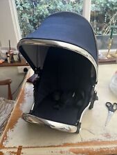 Egg Stroller Tandem Lower Seat Unit - Blue/Navy, used for sale  Shipping to South Africa