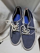 Sapato Tommy Hilfiger Masculino TMREDD7 Moda Casual Azul Denim Tamanho 10.5 M, usado comprar usado  Enviando para Brazil