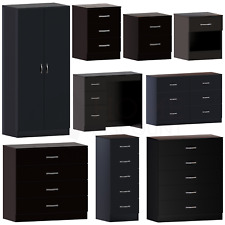 Black chest drawers for sale  BRADFORD