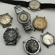 Vintage Men’s Job Lot Of Watches For Spares Or Repairs, used for sale  Shipping to South Africa