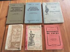 Lot livres scolaires d'occasion  Frontignan