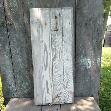 Small Vintage Farmhouse Rustic Wooden Door 29"x 12.5" Weathered Character, used for sale  Shipping to South Africa