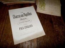 Chasse papillon ballade d'occasion  Tours-