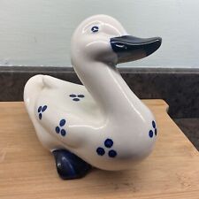 Ceramic duck blu for sale  SUTTON-IN-ASHFIELD