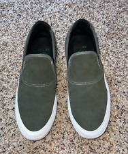 Sapatos casuais masculinos de skate Emerica Wino G6 slip-on camurça verde 12 comprar usado  Enviando para Brazil