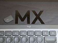 FABRICANTE DE EQUIPOS ORIGINALES Logitech MX KEYS Teclado TAPAS DE LLAVES Y BISAGRA SOLAMENTE Parte YR0073 Gris segunda mano  Embacar hacia Argentina