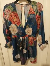 Zara floral playsuit for sale  PLYMOUTH