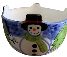 Snowman holiday serving for sale  Brentwood