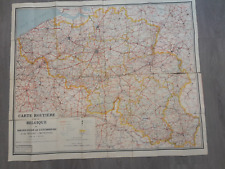 Vintage belgium map d'occasion  Expédié en Belgium