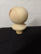Pine newel rounded for sale  Shipping to Ireland