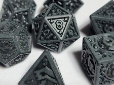 Conjunto de dados Hellforged Iron RPG poli DnD Dungeons Dragons AD&D Pathfinder d20 comprar usado  Enviando para Brazil