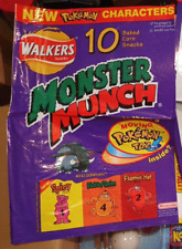 Pokemon monster munch for sale  RUGBY