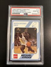 1989 North Carolina Collegiate Collection Michael Jordan #17 PSA 10 Gem Estado perfeito comprar usado  Enviando para Brazil