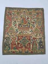 Vintage French Royalty Medieval Scene Wall Hanging Tapestry 76x66cm for sale  Shipping to South Africa