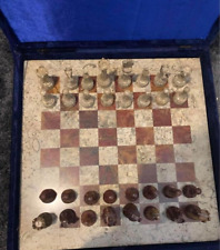 Solid marble chess for sale  DERBY