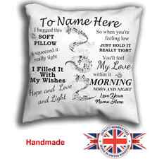 Personalised pillow hug for sale  WISBECH