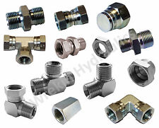 Hydraulic fittings bspp for sale  TELFORD