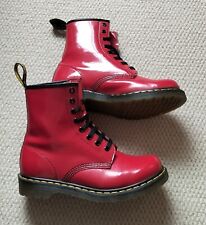 Cherry red patent for sale  HORSHAM