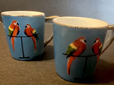 Demitasse macaw mugs for sale  Carnegie