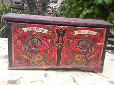 Antique painted wooden for sale  BURNLEY