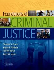 Foundations criminal justice for sale  Aurora