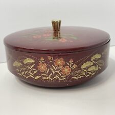 Japanese lacquerware trinket for sale  Orange