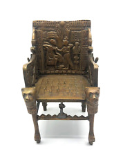Brass chair egyptian for sale  Lakewood
