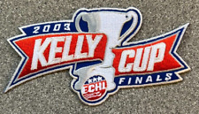 2003 KELLY CUP FINALS ECHL HOCKEY MINOR LEAGUE JERSEY PATCH ATLANTIC CITY, usado comprar usado  Enviando para Brazil