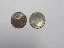 Lote de 2 monedas diferentes de Colombia mejores antiguas - 1944 y 1946 - circuladas segunda mano  Embacar hacia Argentina