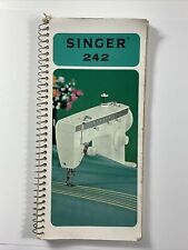 Manual de instruções vintage da máquina de costura Singer 242 comprar usado  Enviando para Brazil