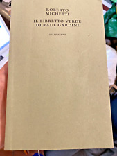 Michetti. libretto verde usato  Roma