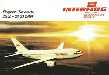 Interflug flugplan timetable gebraucht kaufen  Erfurt